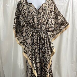 Block Print Kaftan